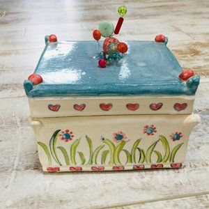 One-of-a-Kind Artisan Made Treasure Box/Organizer